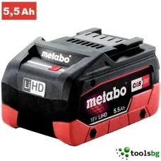 METABO BATTERY PACK LIHD 18 V 5.5 AH - ПРОФЕСИОНАЛНА АКУМУЛАТОРНА БАТЕРИЯ